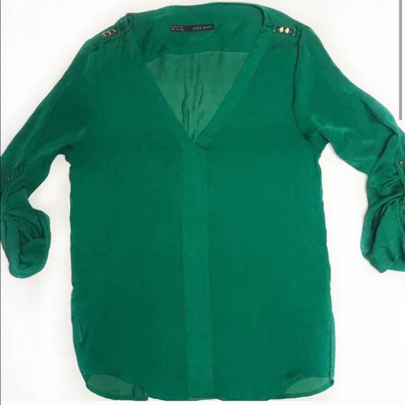 ZARA BLOUSE - Picture 1 of 5